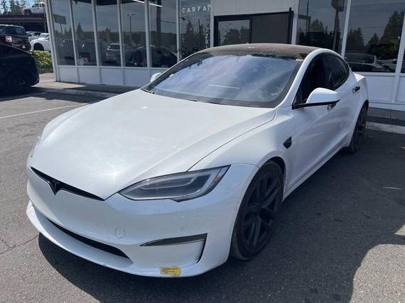 TESLA MODEL S 2021 5YJSA1E57MF447707 image